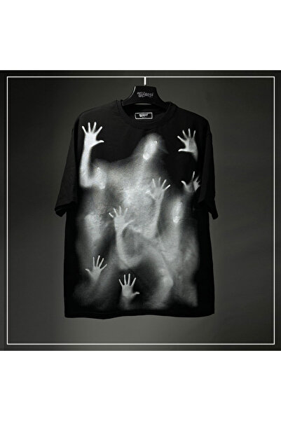 gllacci تيشيرت اسود Shadow Hands