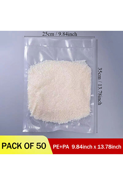 Choice5 25x35cm 50PCS 50 Premium Vacuum Sealer Bags, Food Freshness and Stora...