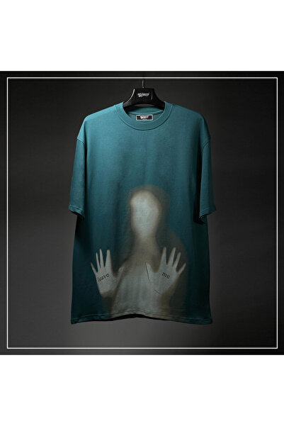 gllacci Sky blue LEAVE ME t-shirt