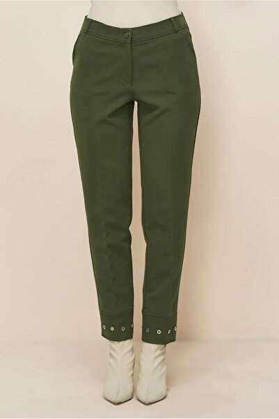 Alvina Eyelet Detail Pants 70945