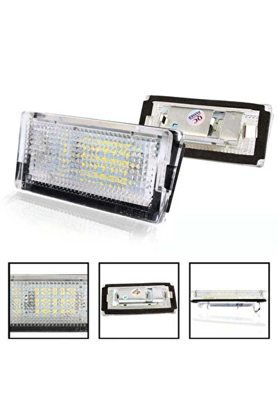 lumixauto Set 2 x LED License Plate Lamps Canbus – BMW