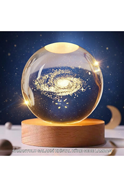 Twin Store Mey Import ®   3D Engraved Galaxy Globe USB Led Room Night Light w...