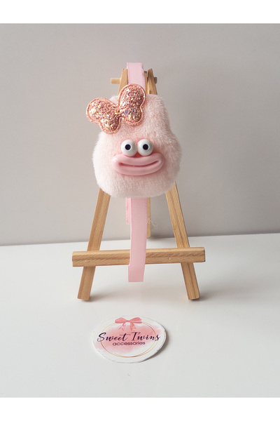 Sweet twins accessories Cute Girl's Crown with Glittery Butterflies