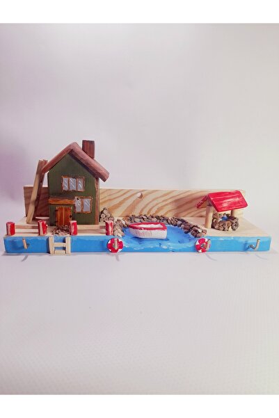 woxwood Driftwood anahtarlık askısı duvar dekoru