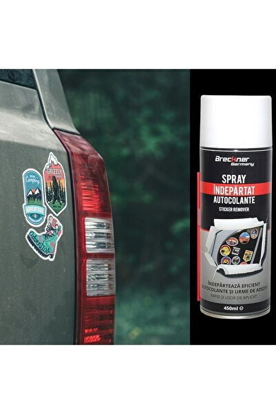 OEM Set of 3 sprays for removing stickers/decals, decals, cars, motorbikes, furniture, countertops, 450ml