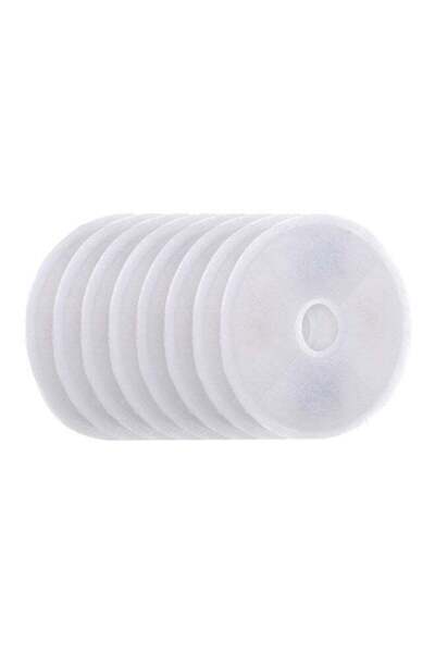 Generic 8-Piece Water Fountain Replacement Filter White