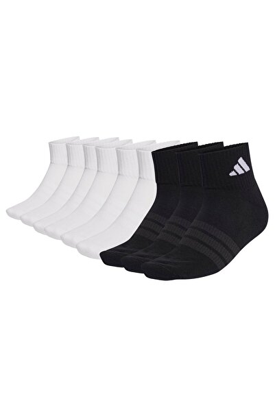 adidas Unisex Viertelsocken, 9er-Pack – Gepolsterte Sport-Knöchelsocken, Logo...