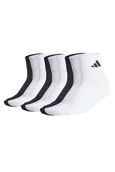 adidas Unisex Viertelsocken, 9er-Pack – Gepolsterte Sport-Knöchelsocken, Logo...