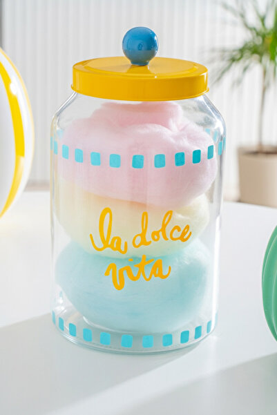 ACAR Vicenza Colored Glass Jar - 4 L