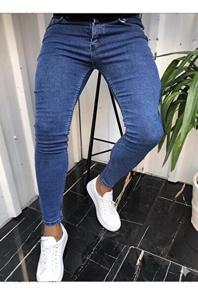 moda biz Men's Slim Fit Comfortable Fit Basic Jeans