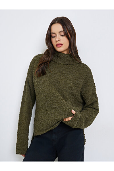 Styli Solid Turtle Neck Jumper Sweater