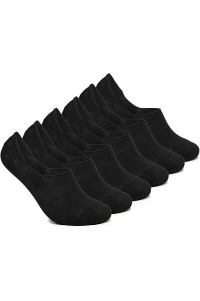 Tango 6 Pairs Men's No-Show Socks - Cotton Non-Slip Invisible Liners (EU 40-45)