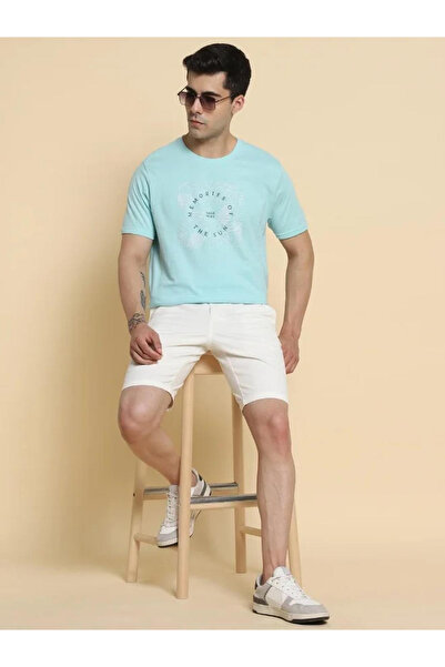 Dennis Lingo By Styli Men Regular Fit Graphic Print T-Shirt