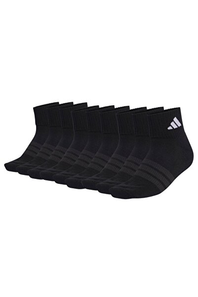adidas Unisex Viertelsocken, 9er-Pack – Gepolsterte Sport-Knöchelsocken, Logo...