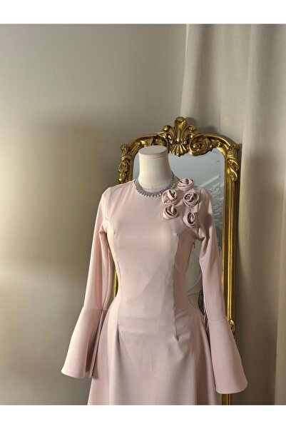 vanus fashion 5996-Midi Dress