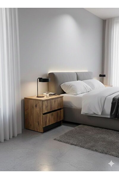 KLT Modüler Konak 2 Çekmeceli Komidin