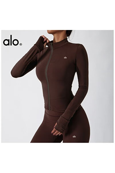 Alo Long Sleeve Yoga Sports Fitted Top