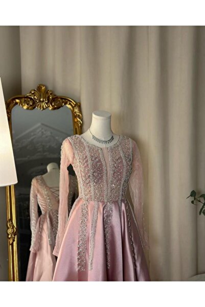 vanus fashion فستان سهرة طويل 4704