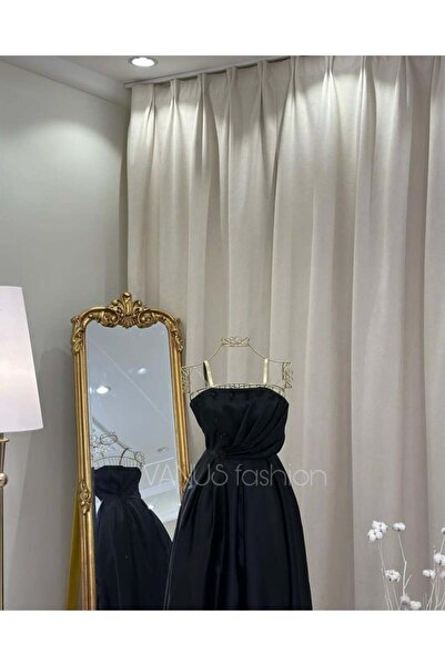 vanus fashion فستان ميدي ( 2 لونين ) 4060