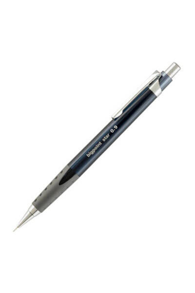 Bigpoint Star Versatil Kalem, 0.9 mm, Metal Uçlu, Siyah