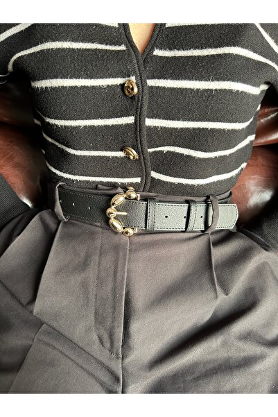 LİA KEMER حزام نسائي ذهبي منقوش بنمط ديزي من لول، حزام للسترة، حزام للملابس، ...