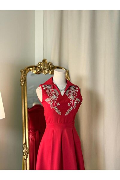 vanus fashion 6127 -فستان ميدي