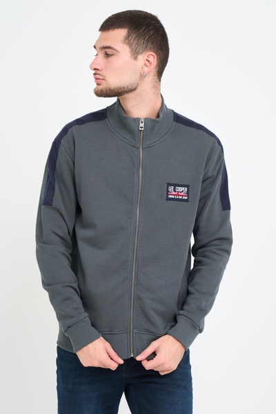 Lee Cooper Hanorac barbat cu logo si buzunare