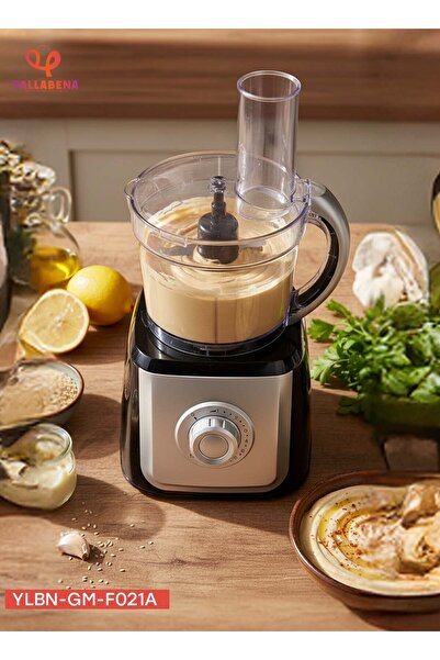 Yallabena 500W Food Processor with Blender & 1.2L Jar