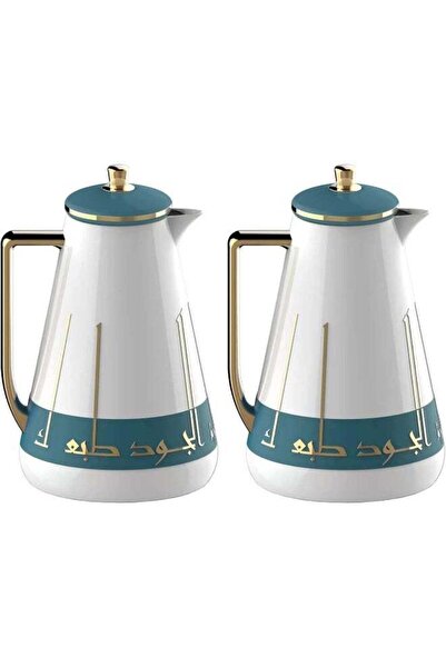 Generic Al Saif Jood 2 Pieces Coffee and Tea Vacuum Flask Set