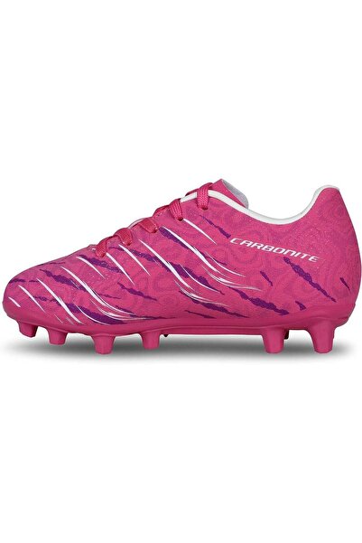 Nivia Carbonite 6.0 Kids Football Shoe - Fuchsia Rose (Size 13)