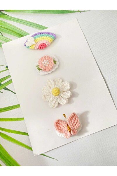 Hand Mother's Since 2024 Baby Hair Clip for Thin Hair Handmade Baby Antialler...