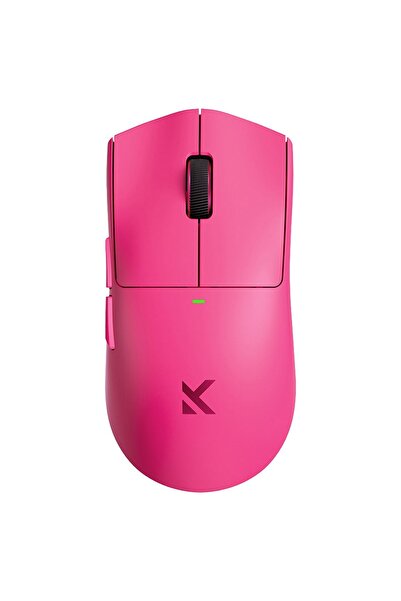 MCHOSE K7 Ultra Rose Red 8K Hz PAW3950 Sensör Kablosuz Simetrik Gaming Mouse ...