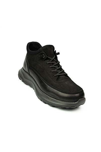 Voyager 298 Men's Black Leather Boots