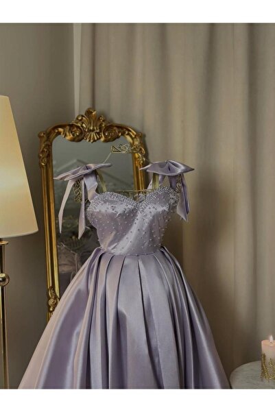 vanus fashion 6488 - فستان ميدي ( لونين )