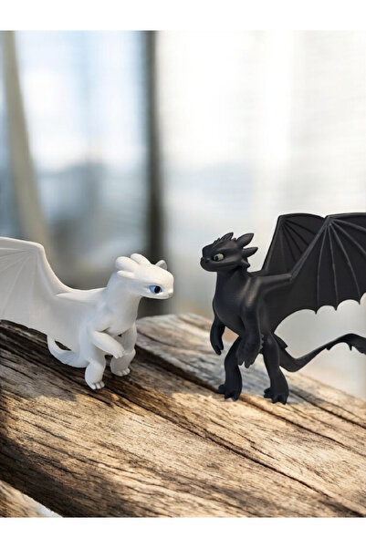 özvia Ejderhanı Nasıl Eğitirsin? Gecenin ve Işığın Öfkesi Çiftli Paket