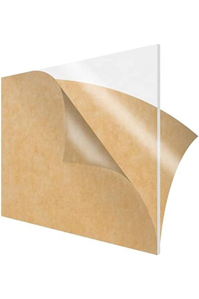 Generic لوح بلاستيكي من الأكريليك (قطعتان)، لوح من البيرسبكس المصبوب الشفاف بسمك 3 مم (18 بوصة × 24 بوصة)