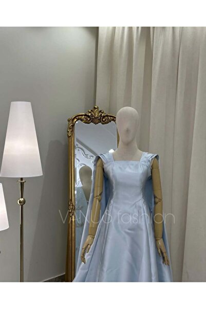 vanus fashion فستان سهرة طويل 3887