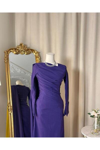 vanus fashion فستان سهرة طويل 5130