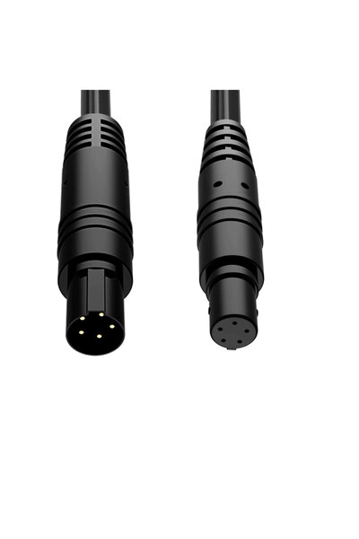 Leonpro 5 pimli dişi erkek araç geri görüş kameraları için uzatma kablosu 2m