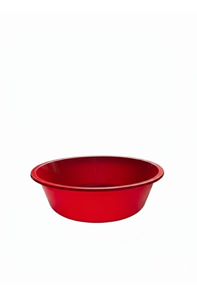 Turanyolu Battal Boy Kırmızı Plastik Leğen – Çok Amaçlı Kullanım