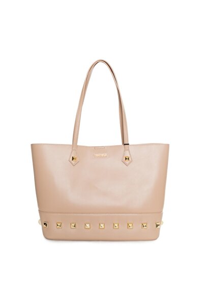 TWINSET Geantă de mână din piele ecologică cu mâner dublu și închidere magnetică - Milano