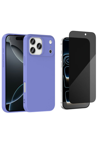 Coolacs Apple iPhone 17 Pro Max Compatible Velvet Launch Case and Ghost Full-...