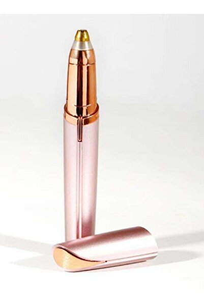 Generic ماكينة تشذيب الحواجب الكهربائية القابلة لإعادة الشحن وغير المؤلمة للنساء - وردي