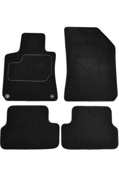 Mammoth Set covorase auto velur negru, potrivit PEUGEOT 308 II 09.13-06.21, S...