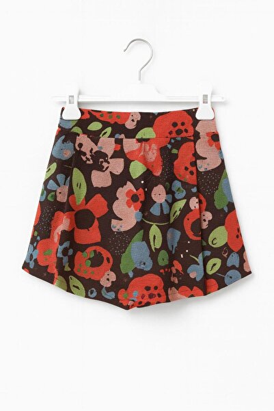 nk kids تنورة قصيرة ملونة للأطفال البنات 57611 GK5262