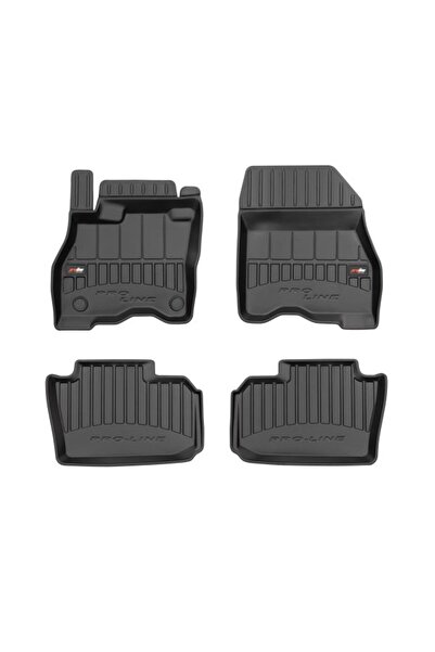 Mammoth Set covorase auto TPE 4 buc proLine 3D, Fata/Spate, negru, potrivit N...