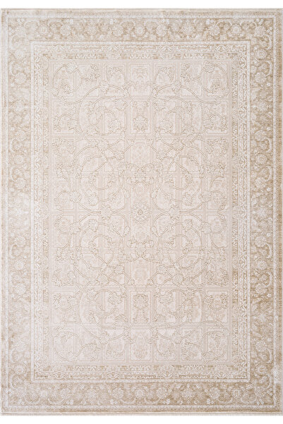 Koza Halı Koza Hayad Şimal Bej Halı Kilim Salon Oturma Odası Yatak Odası Kori...