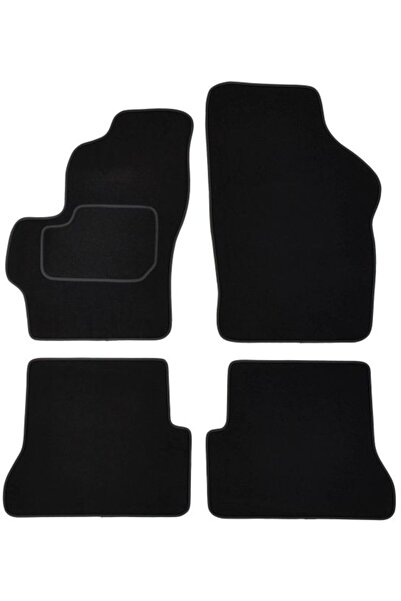 Mammoth Set covorase 4 buc, fata/spate, velur negru, potrivit MAZDA 3 10.03-1...