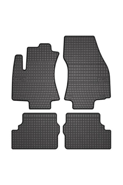 Mammoth Set 4 covorase auto cauciuc BASIC, Fata/Spate, negru, potrivit OPEL Z...
