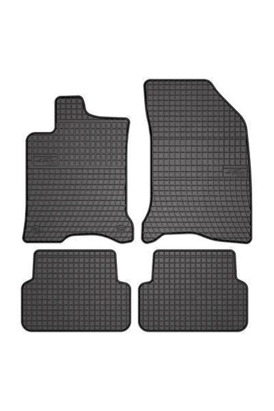 Mammoth Set 4 covorase auto cauciuc BASIC, Fata/Spate, negru, potrivit RENAULT LAGUNA II 03.01-12.07, Break